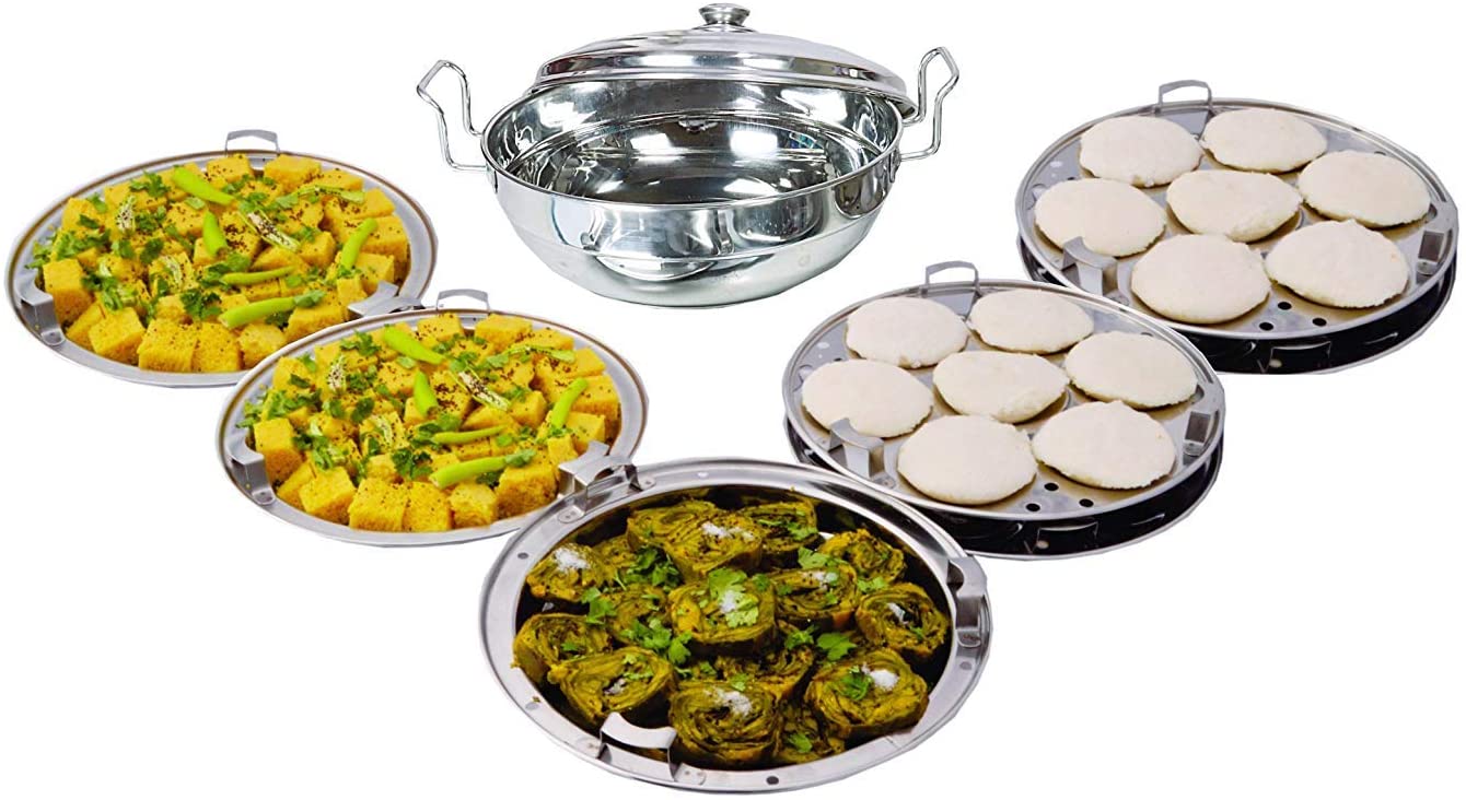 Stainless Steel Multi Kadai , Set Of 6