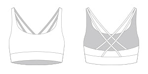 custom yoga bra