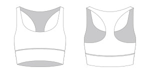 custom yoga bra