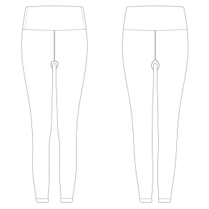 custom printed yoga pants