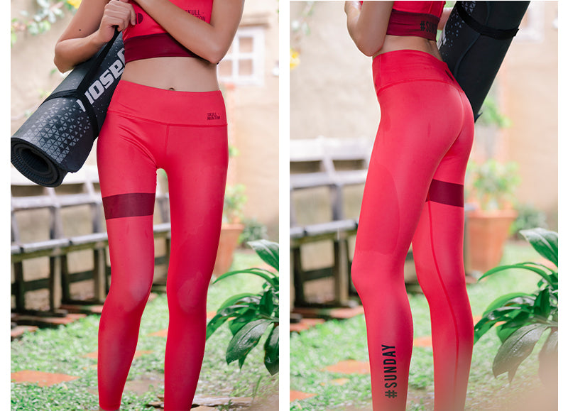 high waisted gym leggings