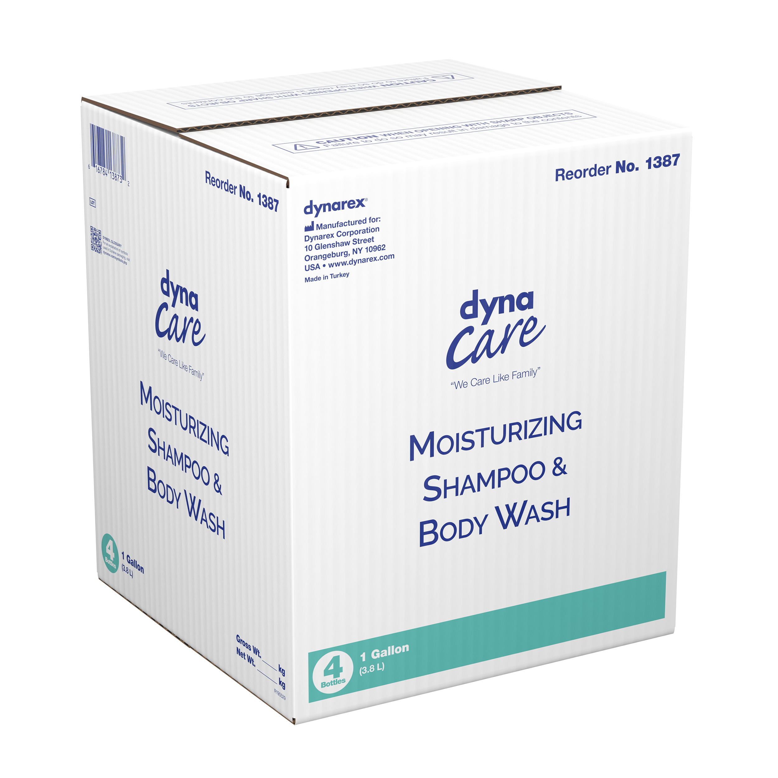 Dynarex - Moisturizing Shampoo and Body Wash - 1 Gallon