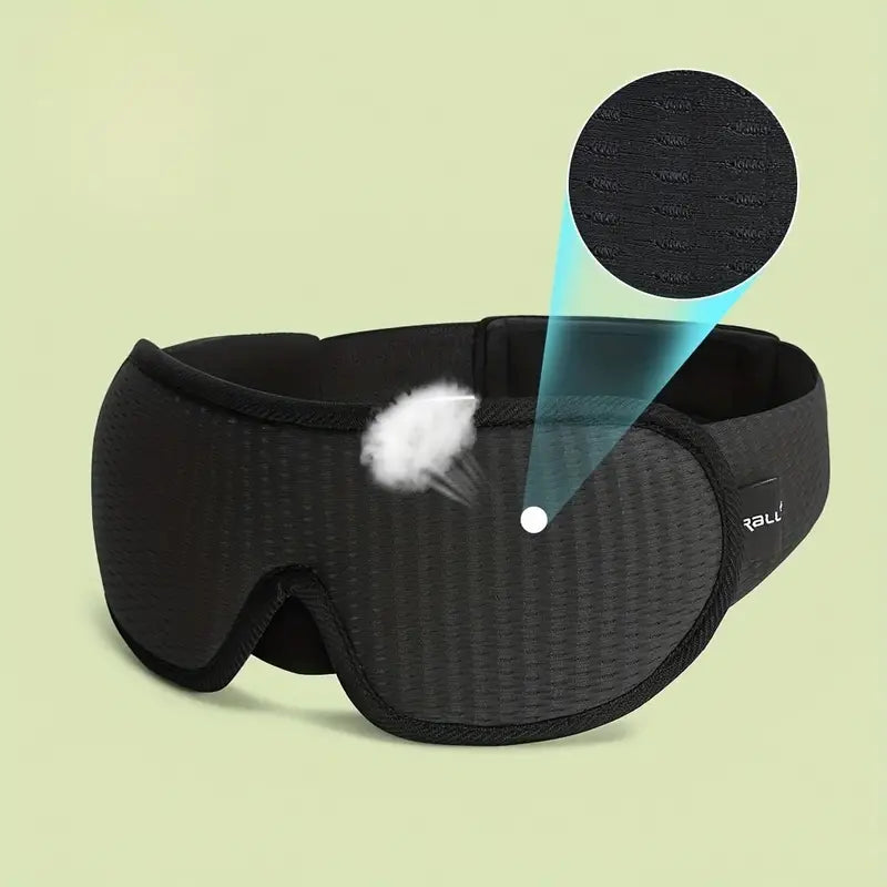 3D Sleeping Mask 100% Blackout Blindfold Sleep Mask