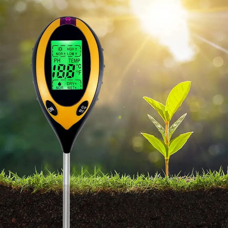 4-in-1 Digital Soil Moisture Meter
