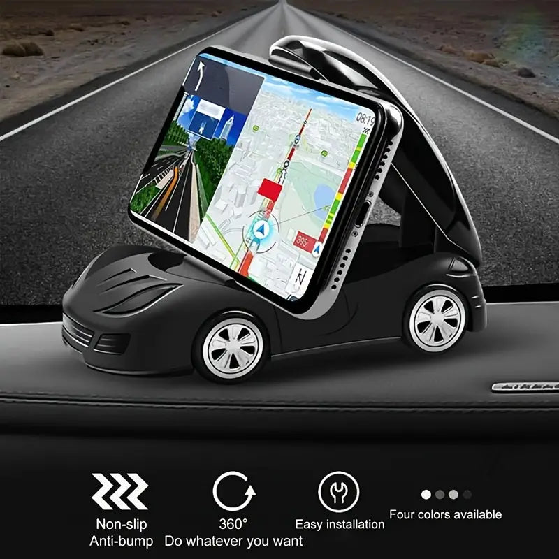 Car Phone Holder 360 Degree Rotating Hand-free Stand