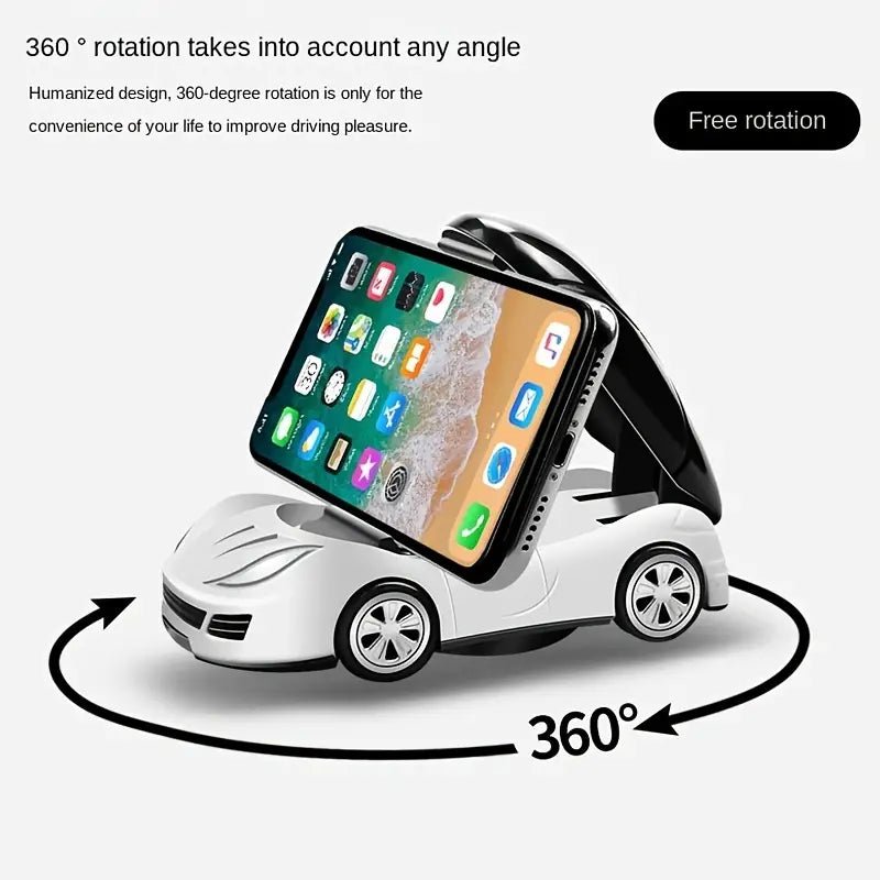Car Phone Holder 360 Degree Rotating Hand-free Stand