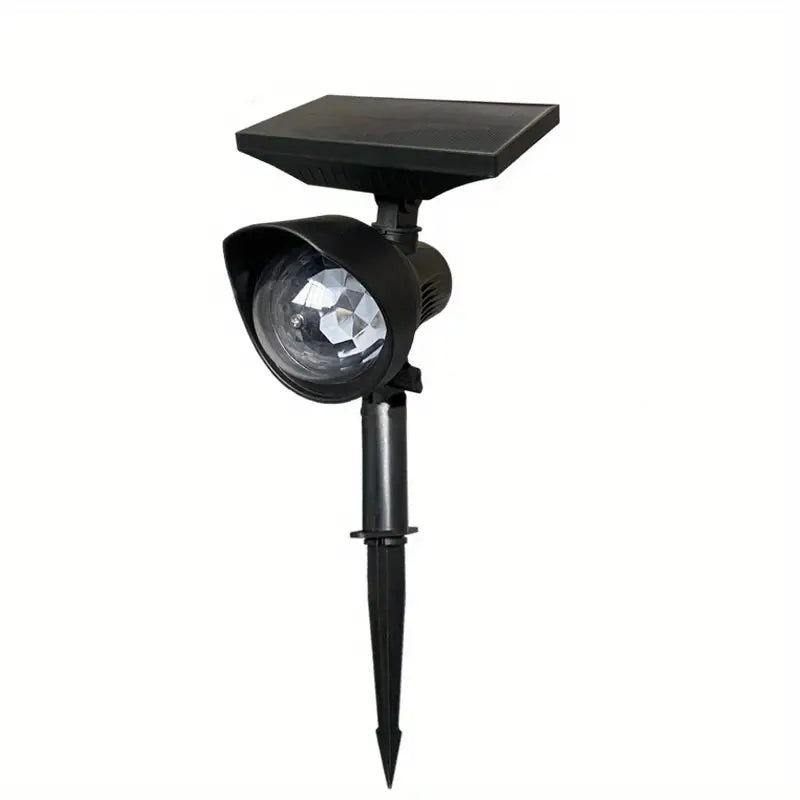 Outdoor Solar Rotating Color Projection Lamp