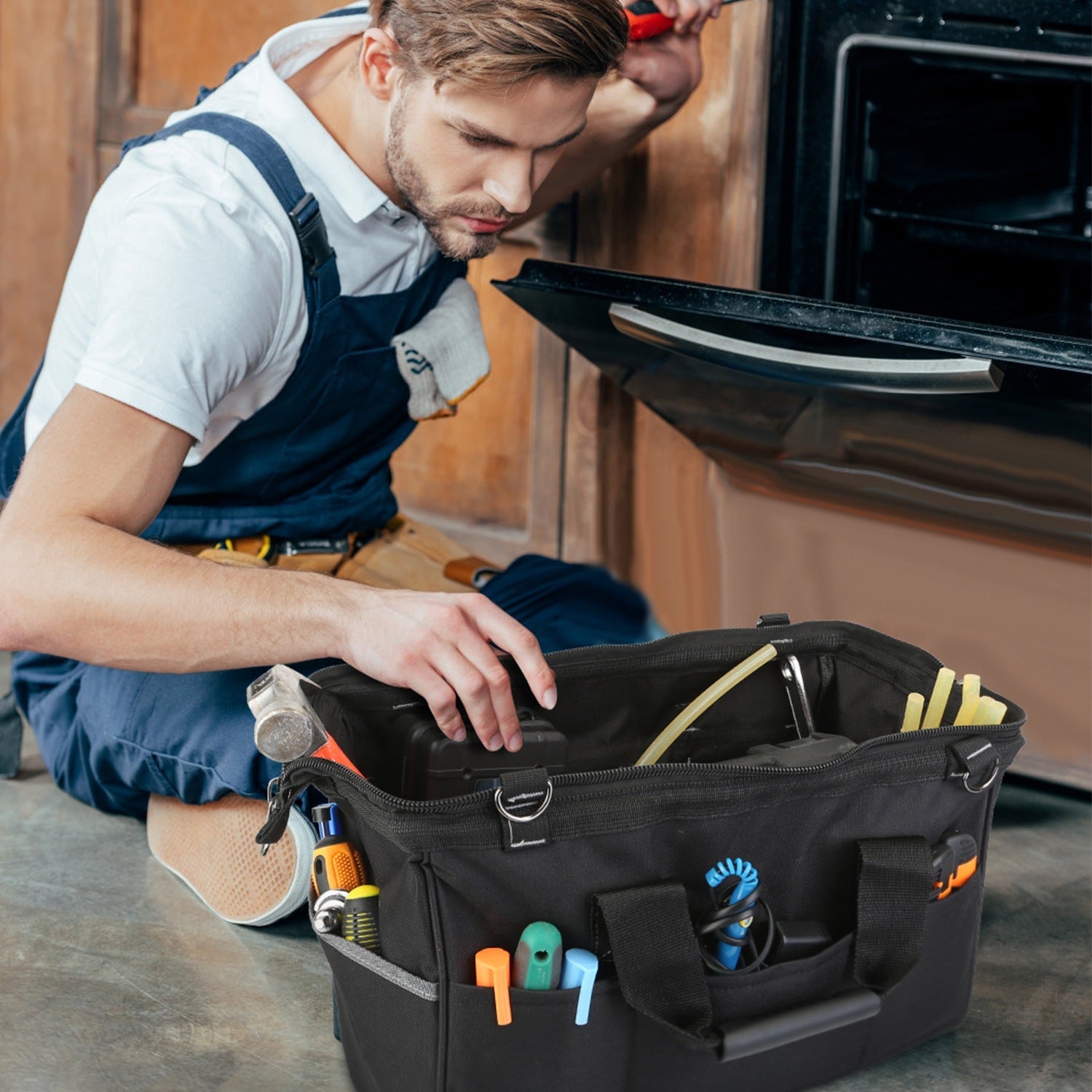 16.7-Inch Tool Storage Multi-Purpose Bag