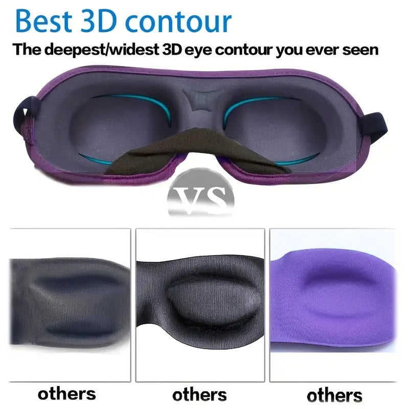 2-Pack: 3D Eye mask for Sleeping