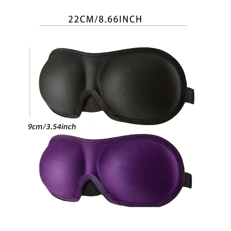 2-Pack: 3D Eye mask for Sleeping