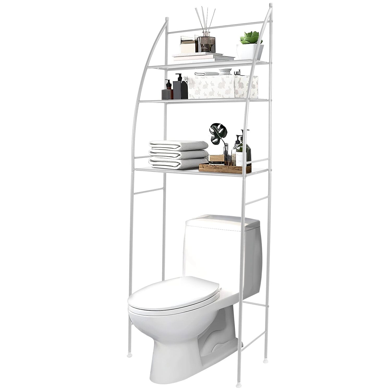 3-Tier Bathroom Over the Toilet Storage Shelf