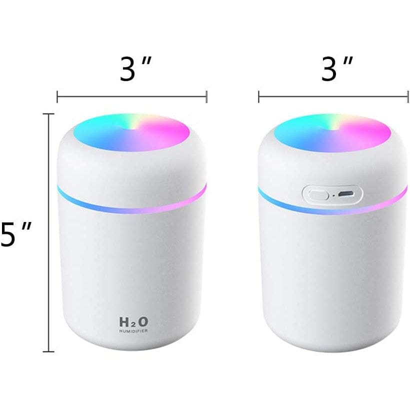 300ml Mini Portable Humidifier Ultra Quiet Aromatherapy Essential Oil