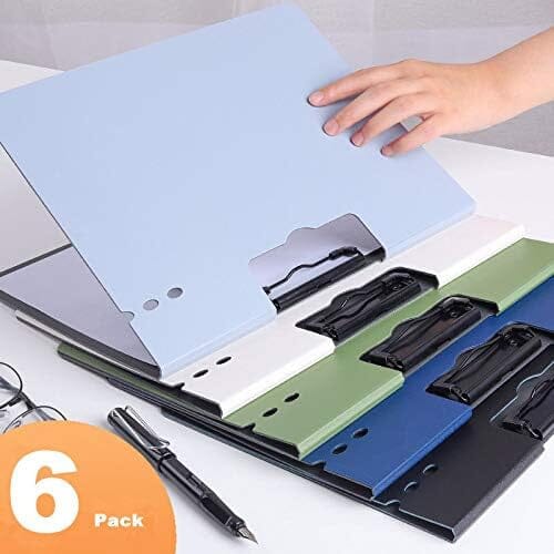 6-Pack: A4 Binder Punchless with Spring Action Clamp