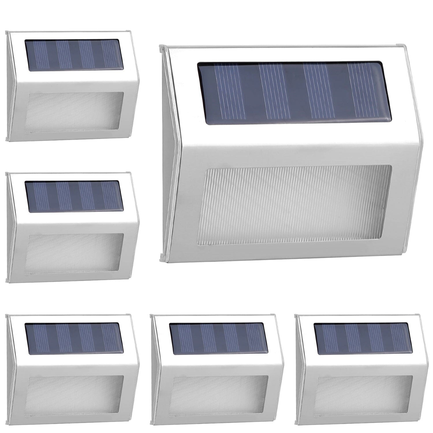 6-Pack: Solar Step Lights