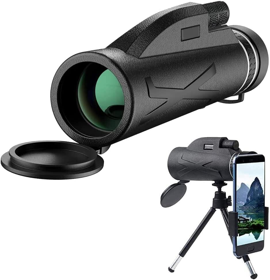 80x100 Monocular-Telescope High Powered for Smartphone Monocular