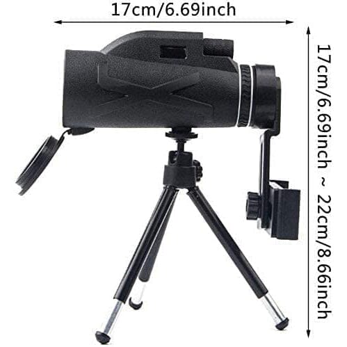 80x100 Monocular-Telescope High Powered for Smartphone Monocular