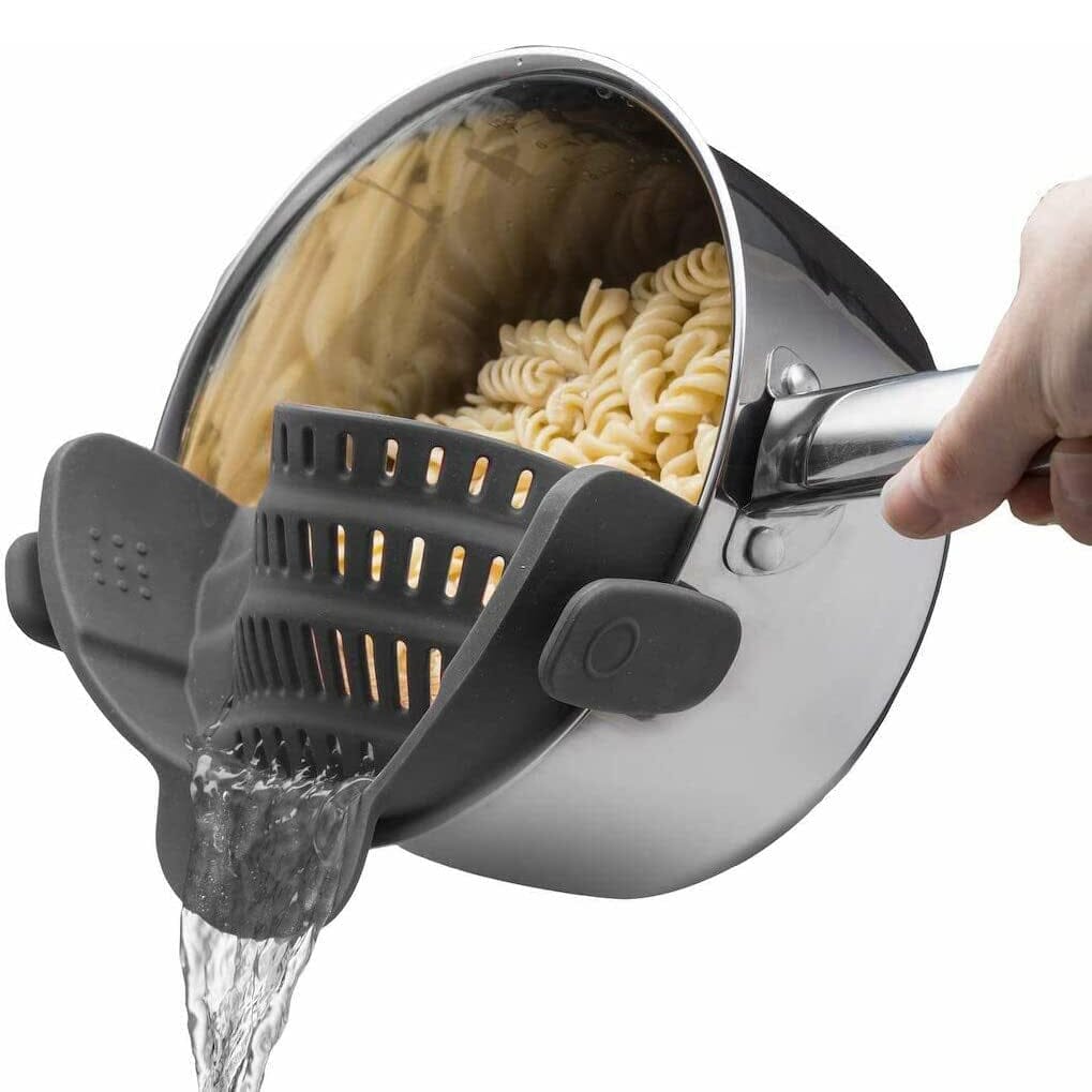 Adjustable Silicone Pot Strainer and Pasta Strainer