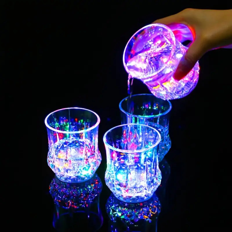 Colorful LED Glowing Beer Cups