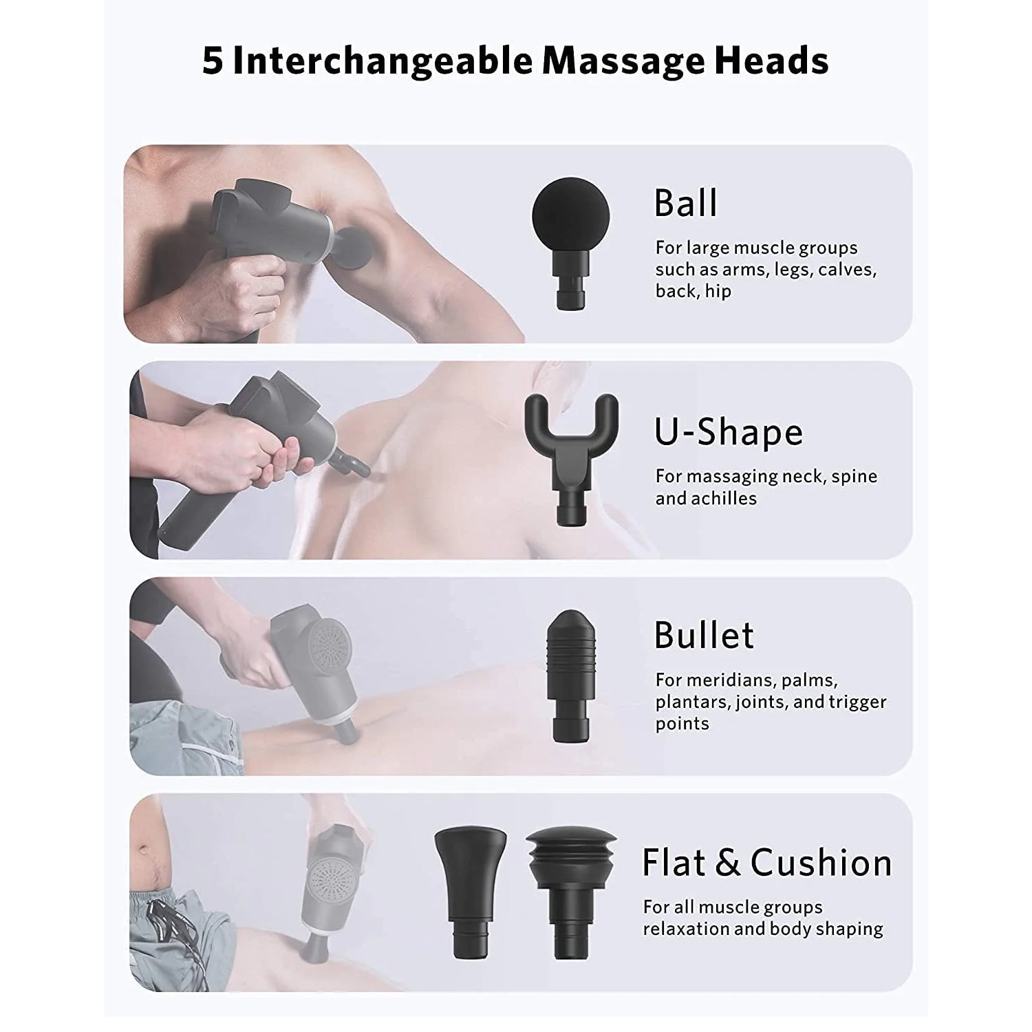 Deep Tissue Percussion Muscle Massager Gun