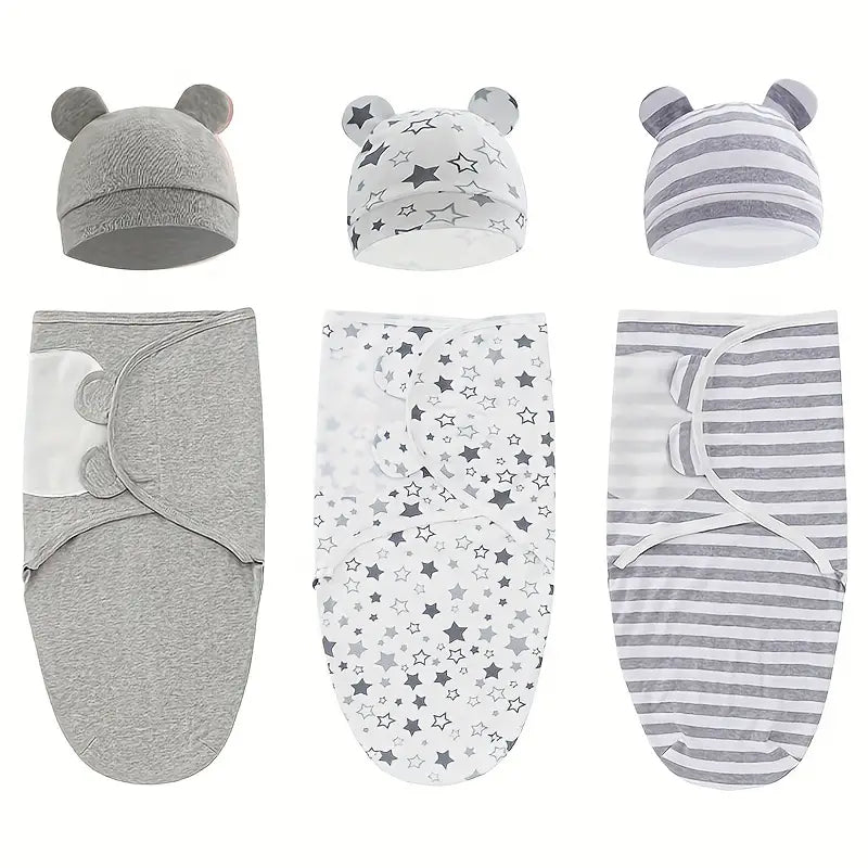 Easy-to-Wrap Swaddling Blankets For Newborns