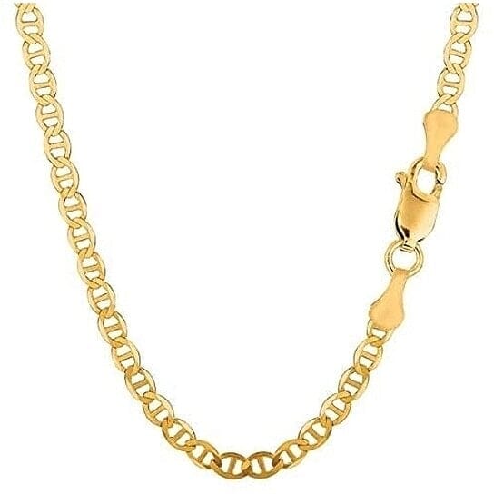 Flat Mariner Marina 3mm Chain Necklace