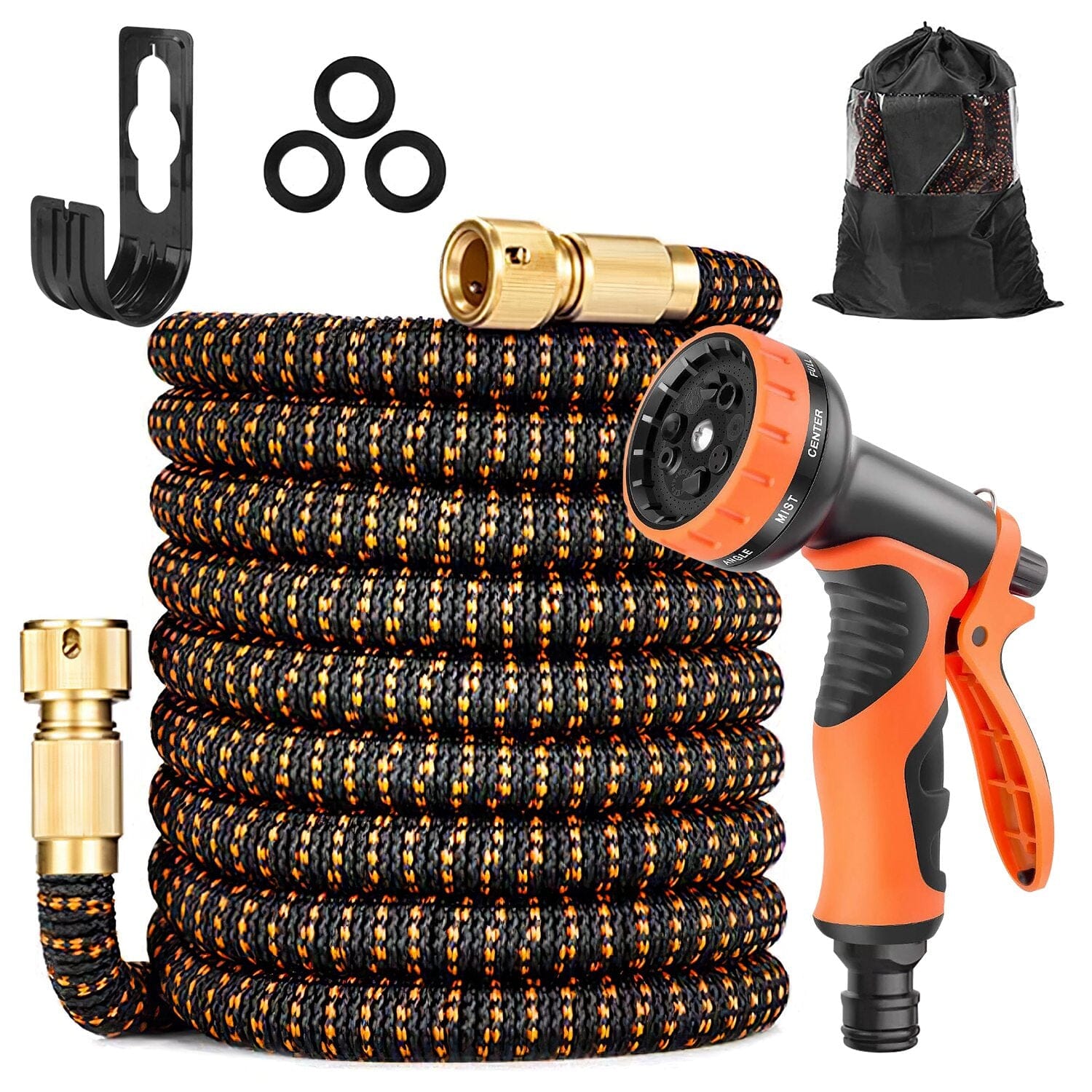 Garden Hose Watering Kit with Spray Nozzle