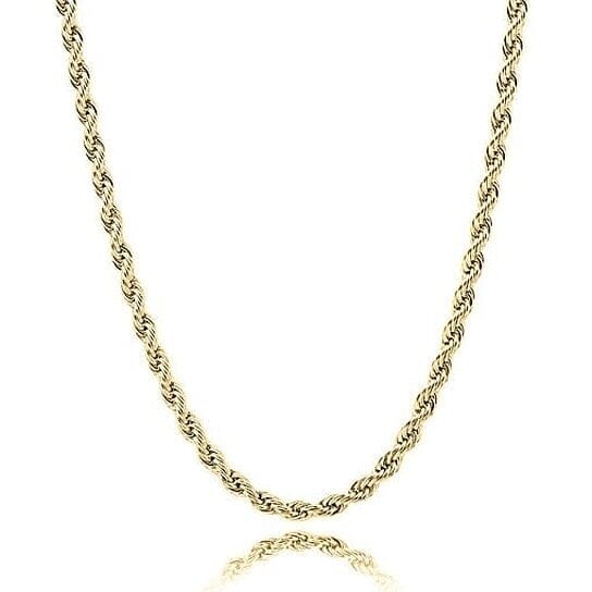Gold Filled High Polish Finish Rope Chain