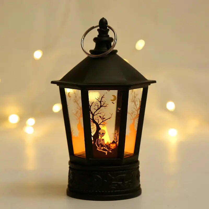 Handheld LED Candle Wind Light for Halloween Decorations and Parties