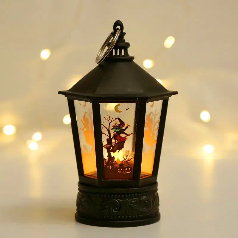 Handheld LED Candle Wind Light for Halloween Decorations and Parties