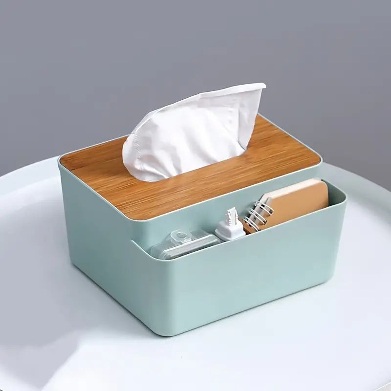 Household Simple Wood Grain Paper Box