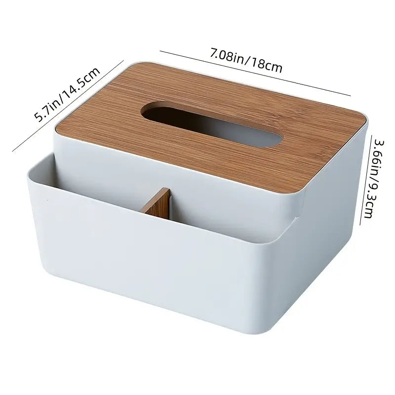 Household Simple Wood Grain Paper Box