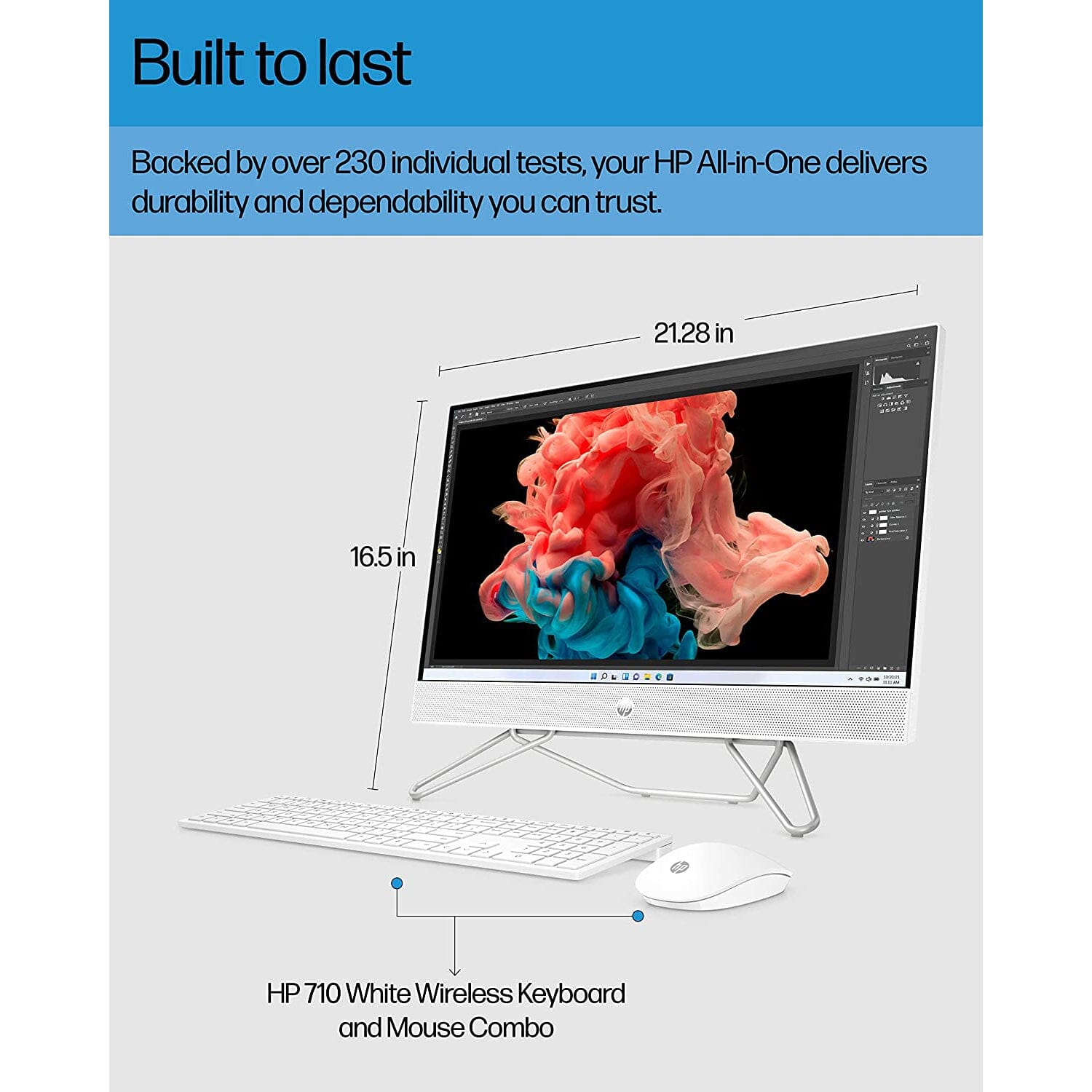 HP All-in-One Bundle PC, 23.8