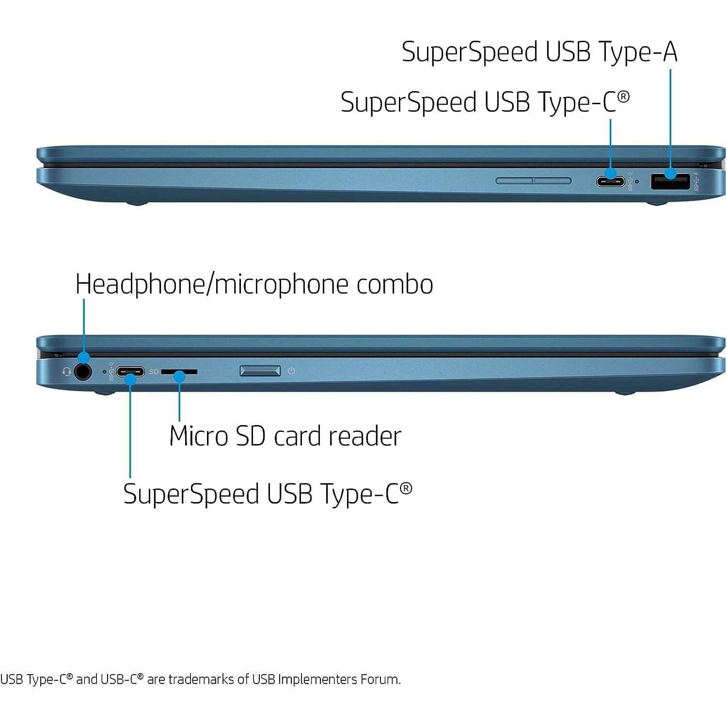 HP Laptop X360 14a Chromebook 14