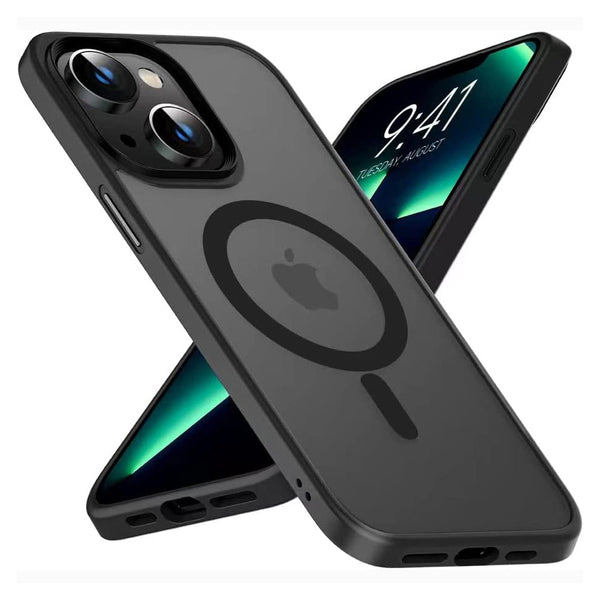 iPhone 14 Magnetic Case Mobile Accessories iPhone 14 Black - DailySale