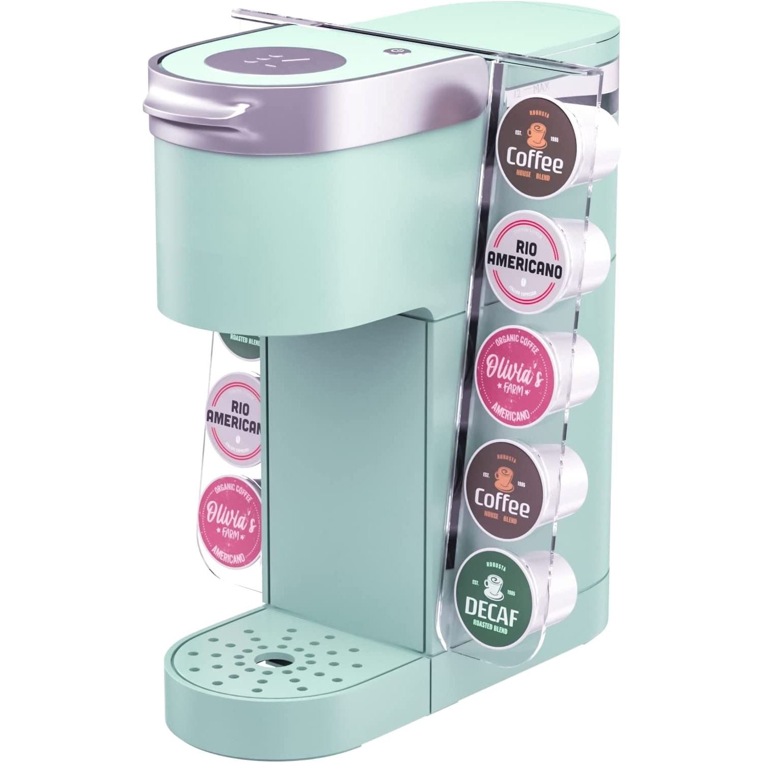 K Cup Organizer for Single Serve Keurig K-Mini and K Mini Plus Coffee Makers