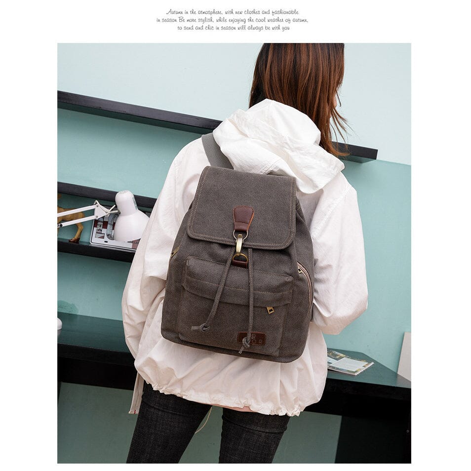 Lior Unisex Canvas Backpacks