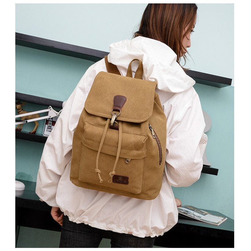 Lior Unisex Canvas Backpacks