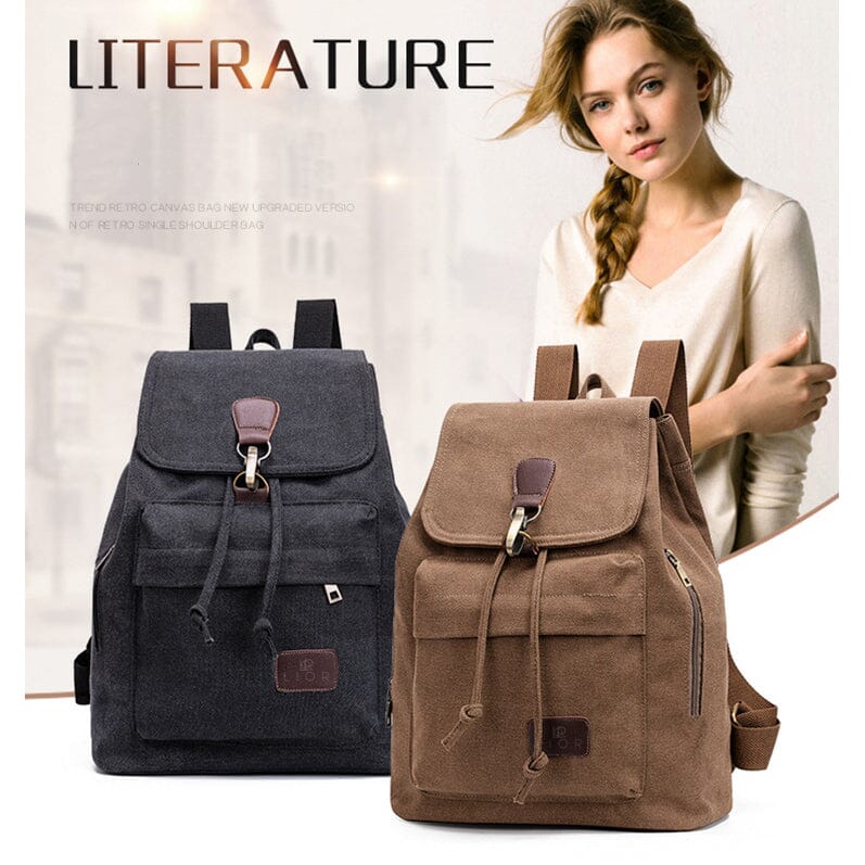 Lior Unisex Canvas Backpacks