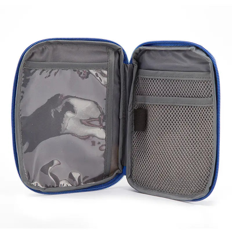 2-Pack: Portable Medicine Storage Bag Camping Emergency First Aid Kit Organizer