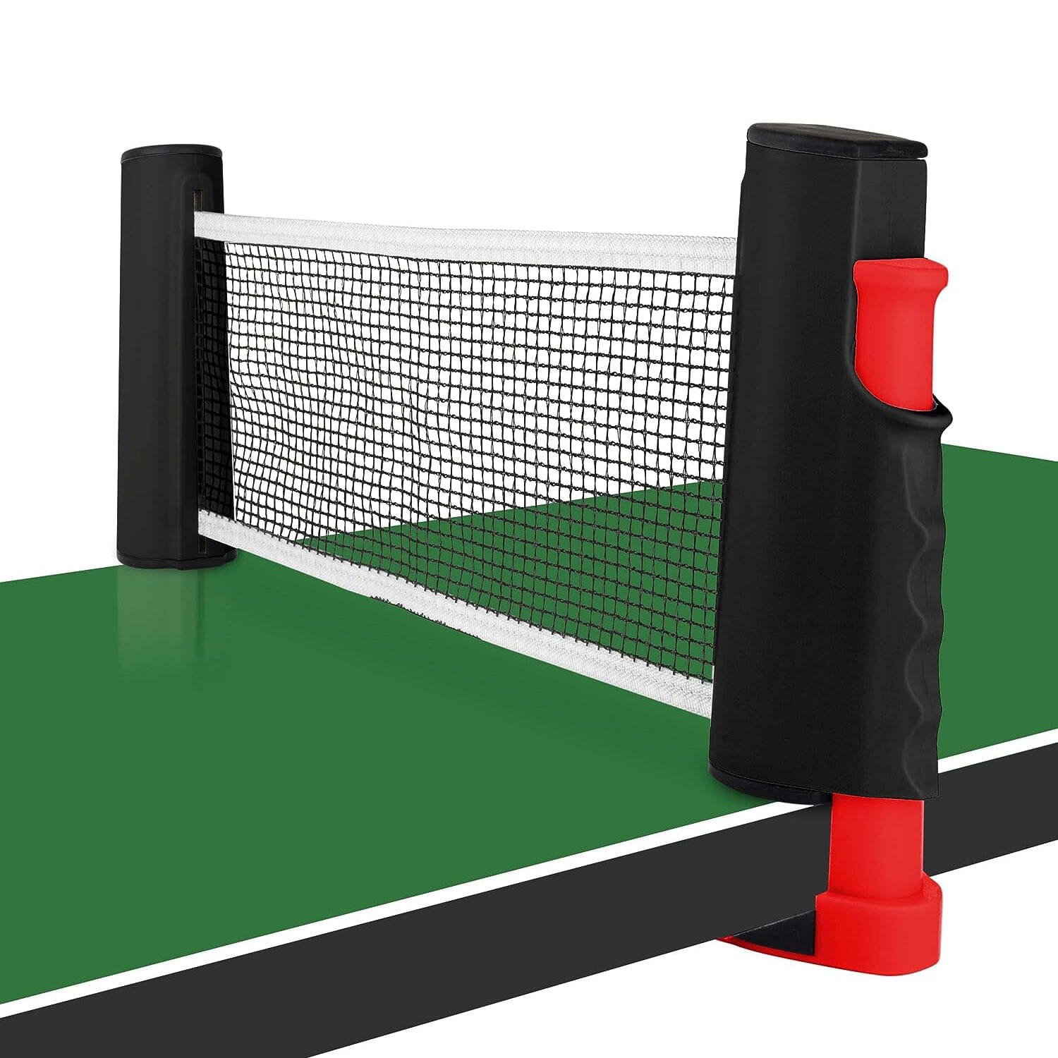 Ping Pong Set with 4 Paddles & Net for Any Table