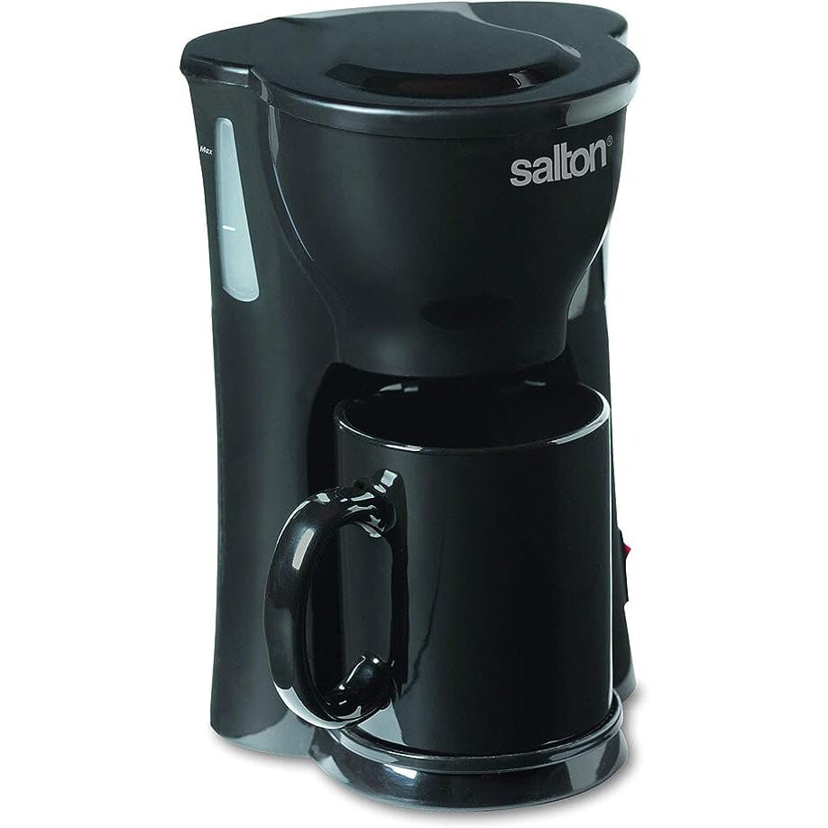Salton Space Saving 1 Cup Coffeemaker - Black