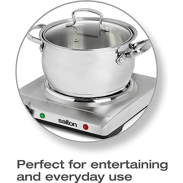 Salton Stainless Steel Portable Cooktop