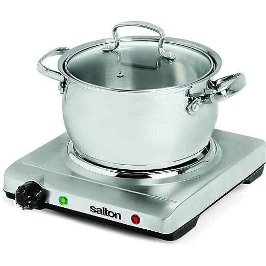Salton Stainless Steel Portable Cooktop
