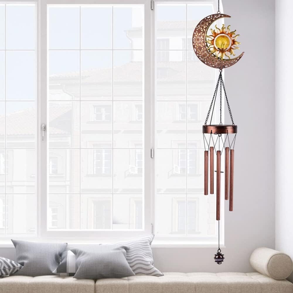 Solar Wind Chimes Garden Decorative Wind Chime Light