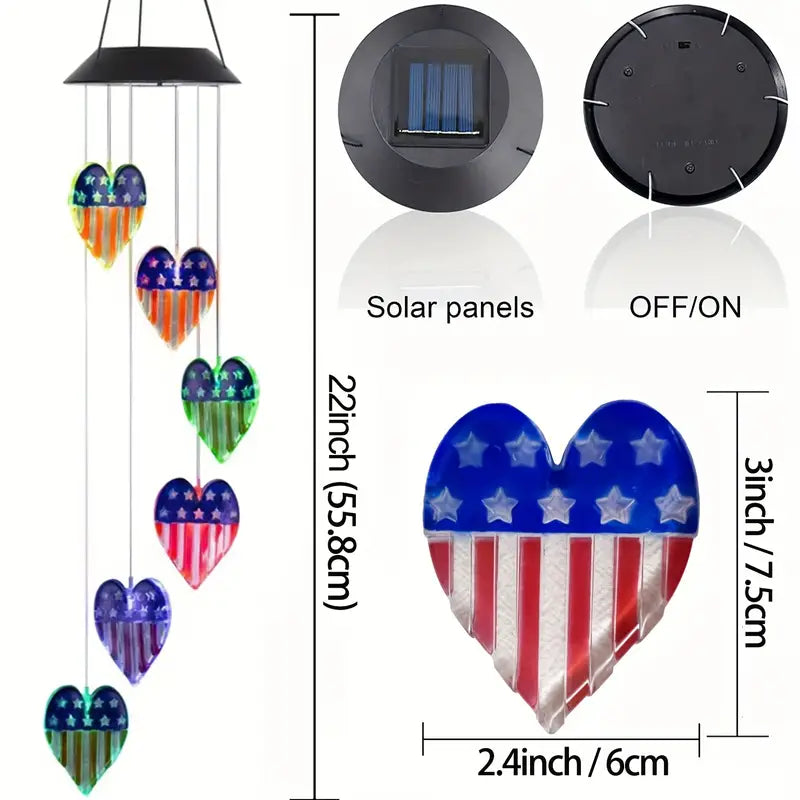 Waterproof Solar Wind Chime Light