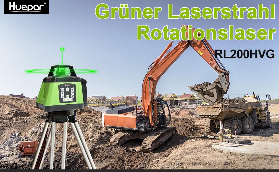 Huepar RL200HVG Rotationslaser