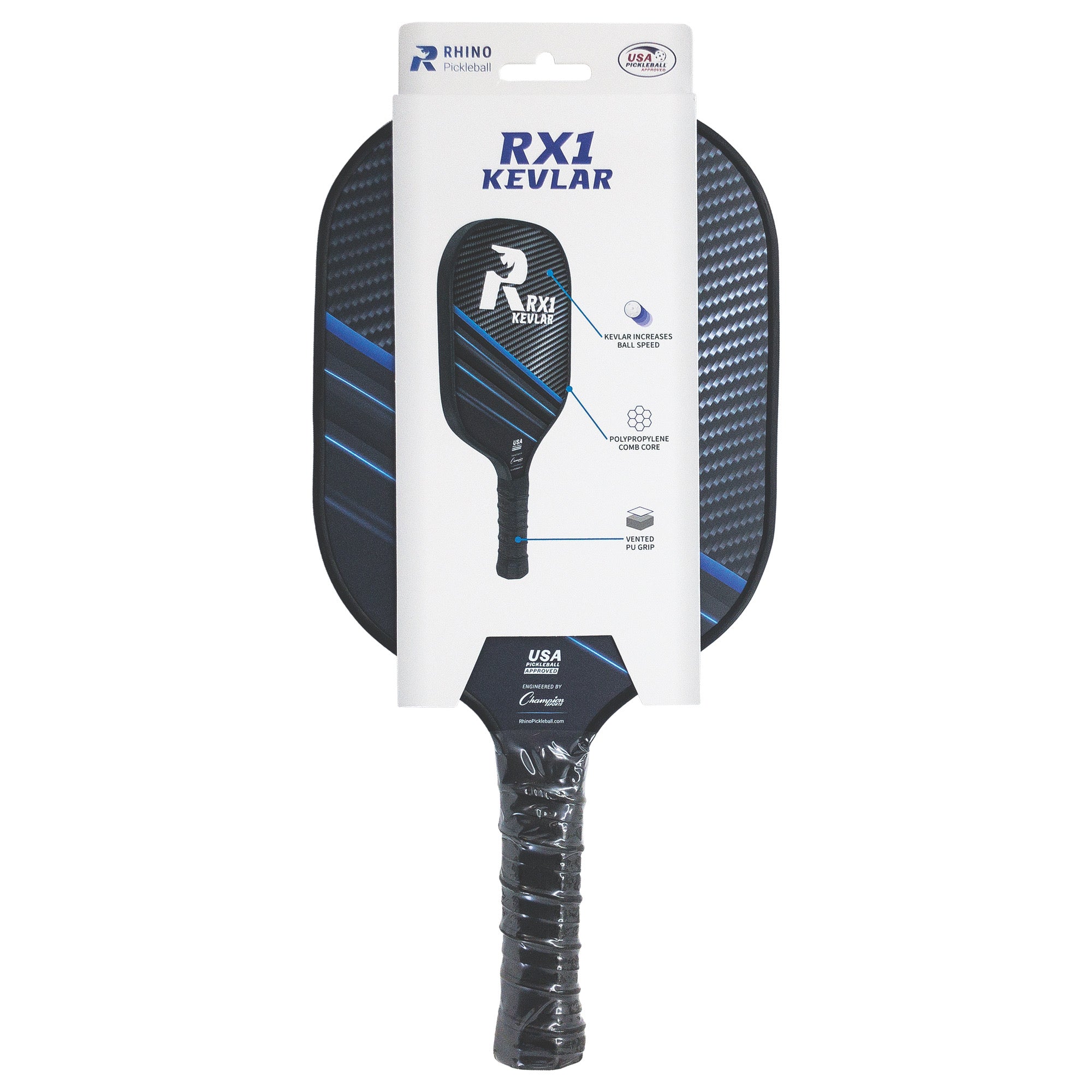 RX1+Kevlar™ Pickleball Paddle