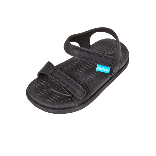 Native Kids Charley Sugarlite Child Shoes in Jiffy Black