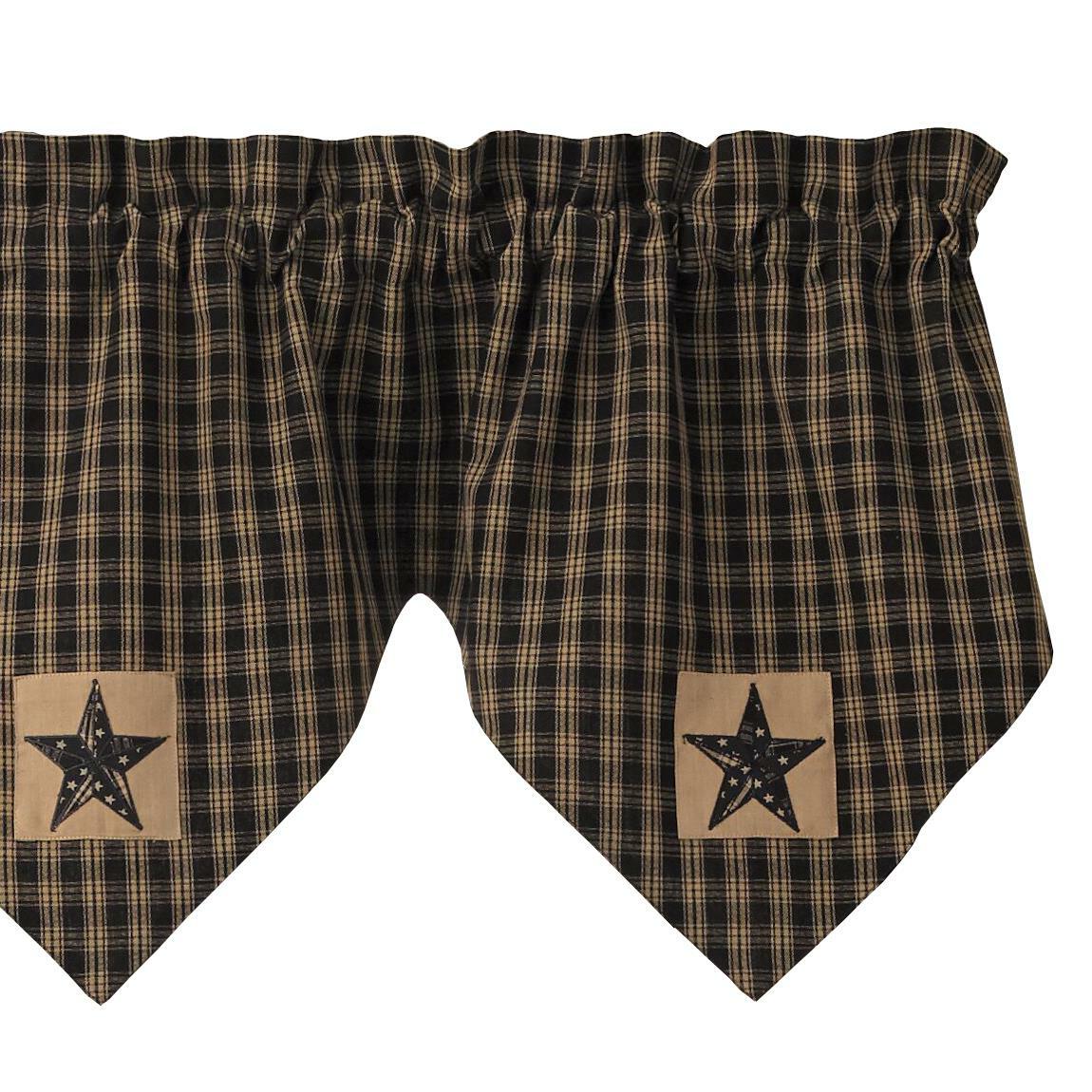 Sturbridge Patch Valance - Triple Point Black Park Designs