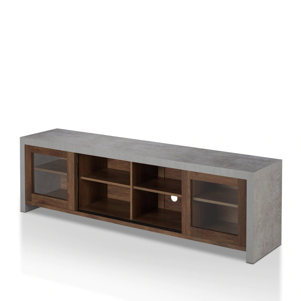 Pederson Industrial Multi-Storage TV Stand